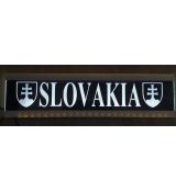 Sveteľná LED tabuľka SLOVAKIA s erbom